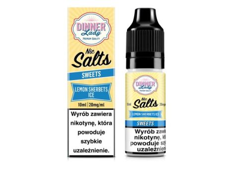 Liquid Dinner Lady Salt 20mg - Lemon Sherbets